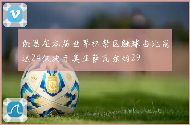 凯恩在本届世界杯禁区触球占比高达24仅次于奥亚萨瓦尔的29